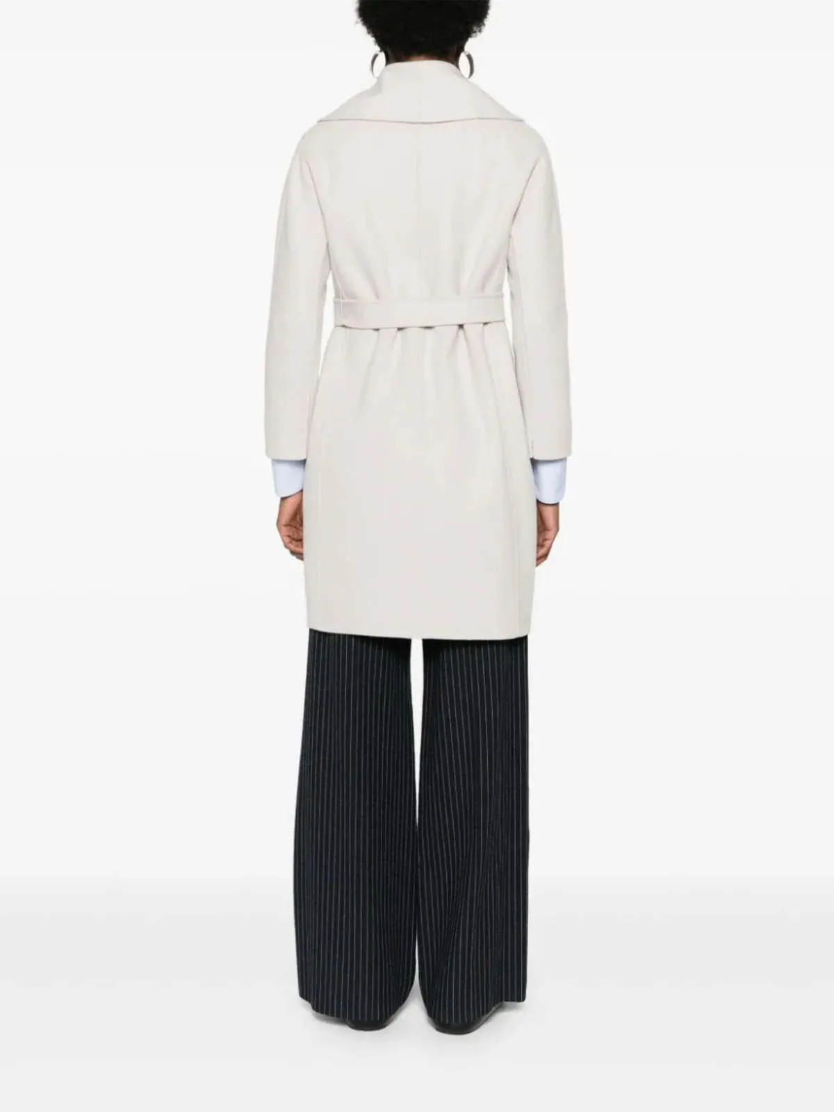 Max Mara Messi Coat - Pearl Grey