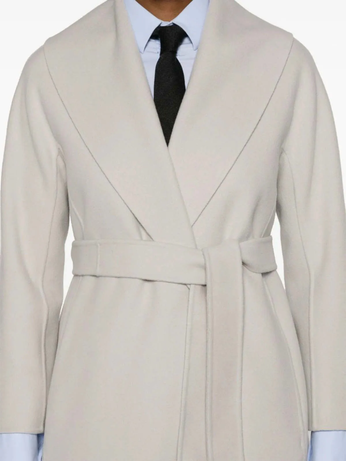 Max Mara Messi Coat - Pearl Grey