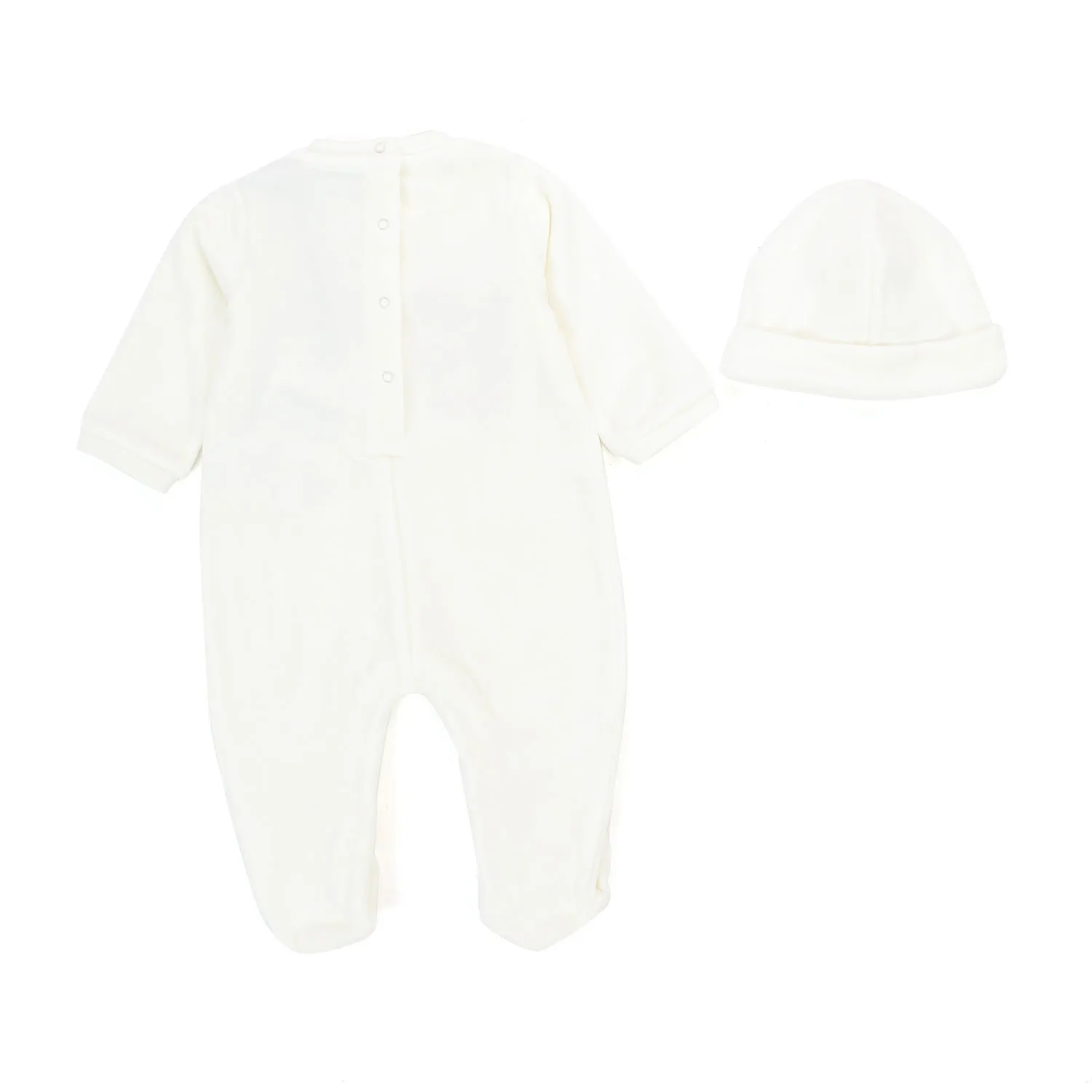 Moncler Romper And Hat Set For Baby 01