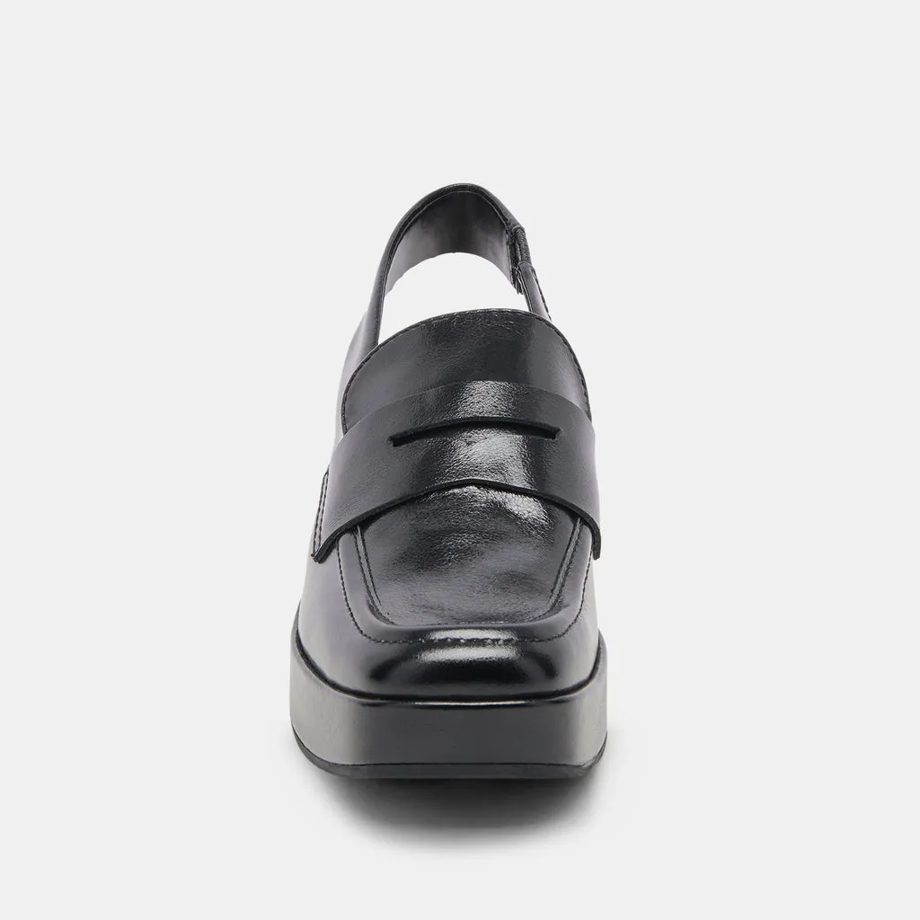 NADA LOAFERS MIDNIGHT CRINKLE PATENT– Dolce Vita 6950765396034