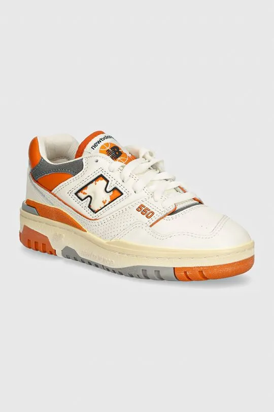 New Balance leather sneakers 550 white color BB550VTF