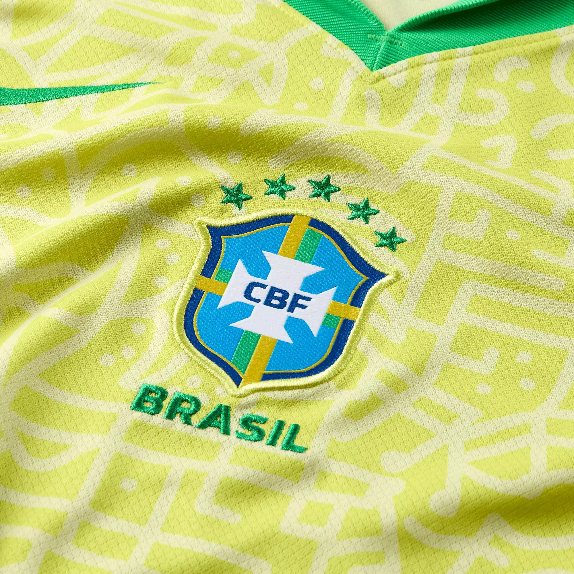 Nike Women's Brazil 2024/25 Home Jersey Yellow/Green