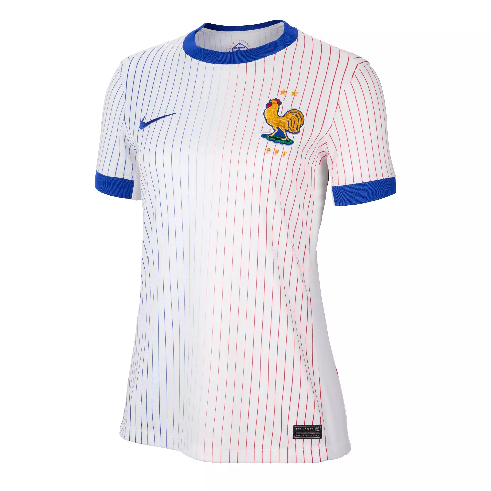 Nike Women's France 2024/25 Away Jersey White/Bright Blue