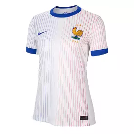 Nike Women's France 2024/25 Away Jersey White/Bright Blue