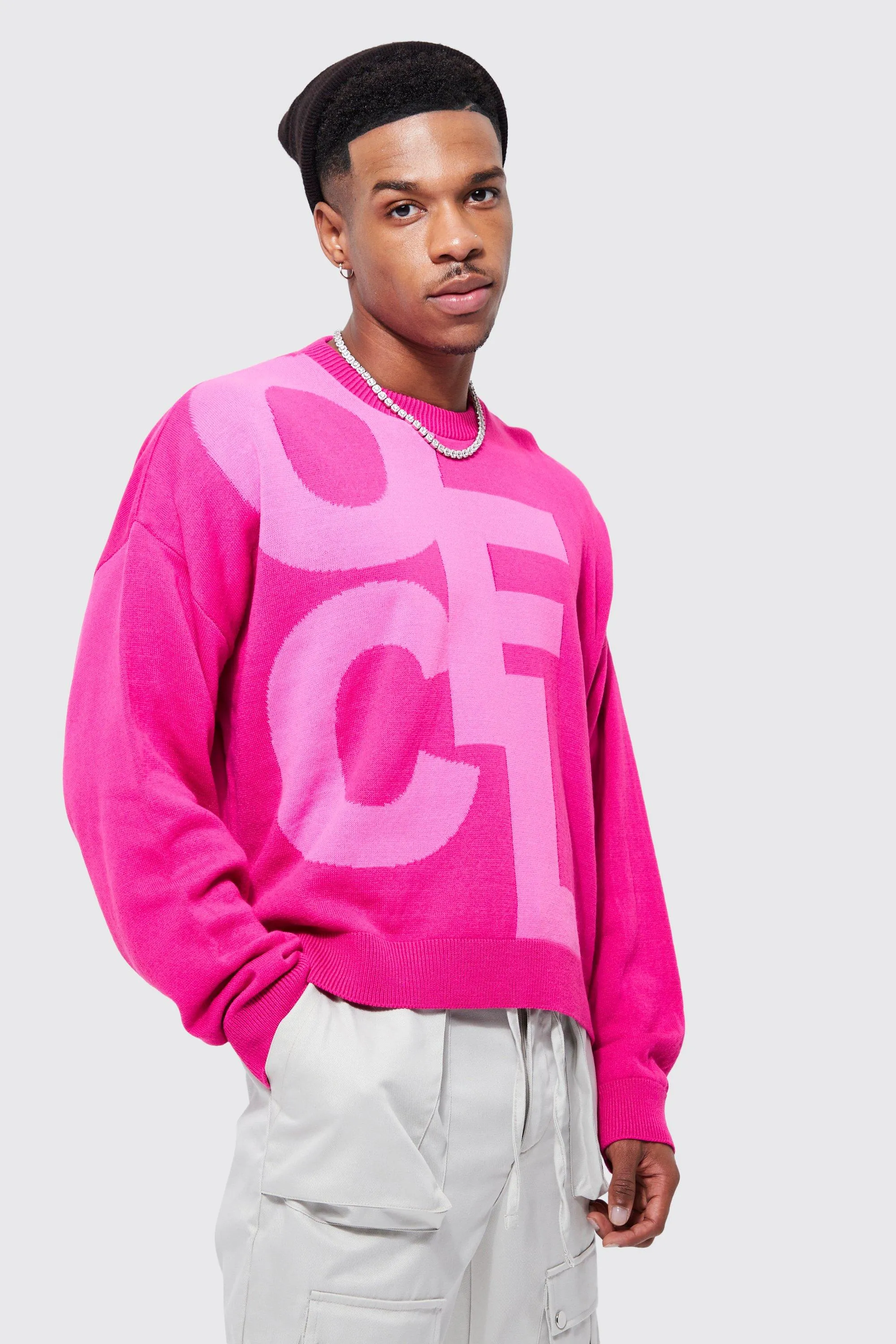 Ofcl Branded Boxy Sweater