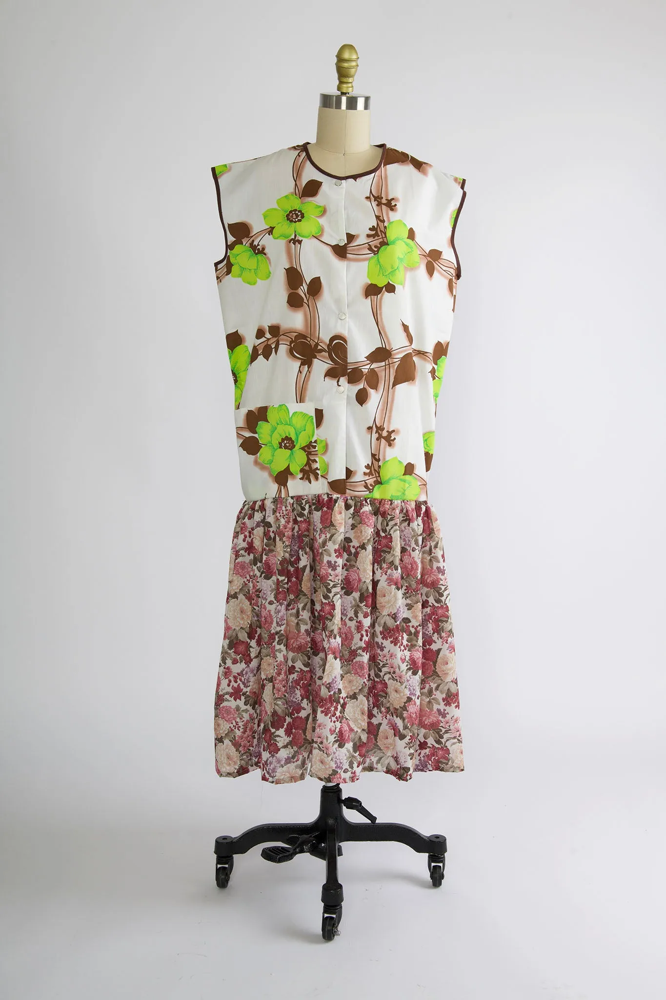    One of A Kind Vintage Artist Smock Dress      