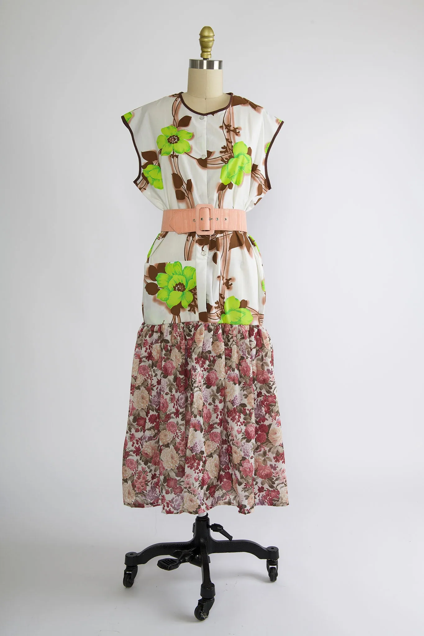    One of A Kind Vintage Artist Smock Dress      