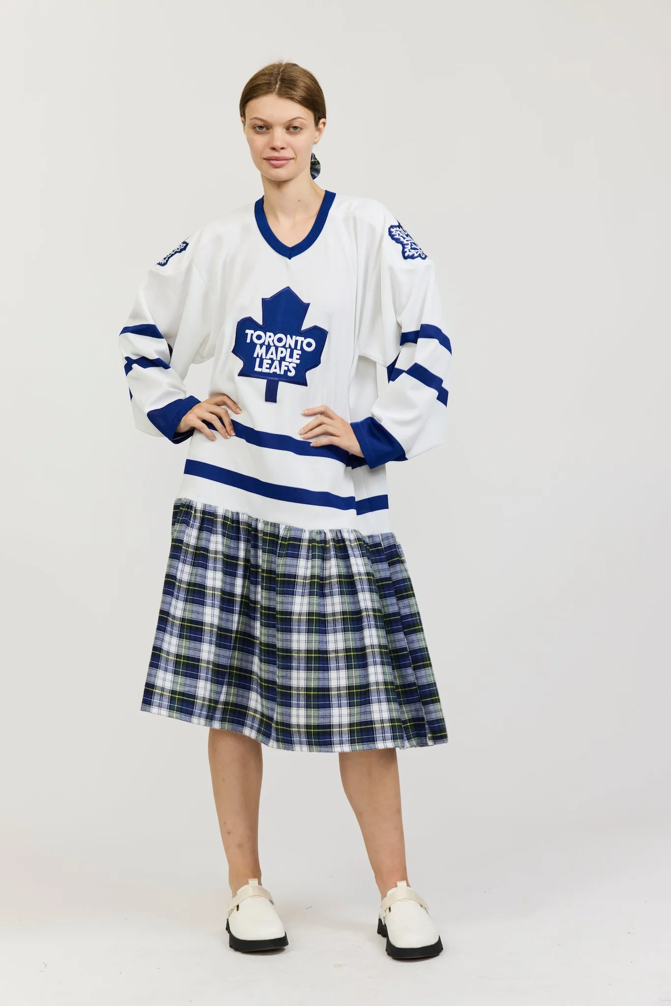    One-of-a-Kind Vintage Toronto Maple Leafs Jersey Dress      