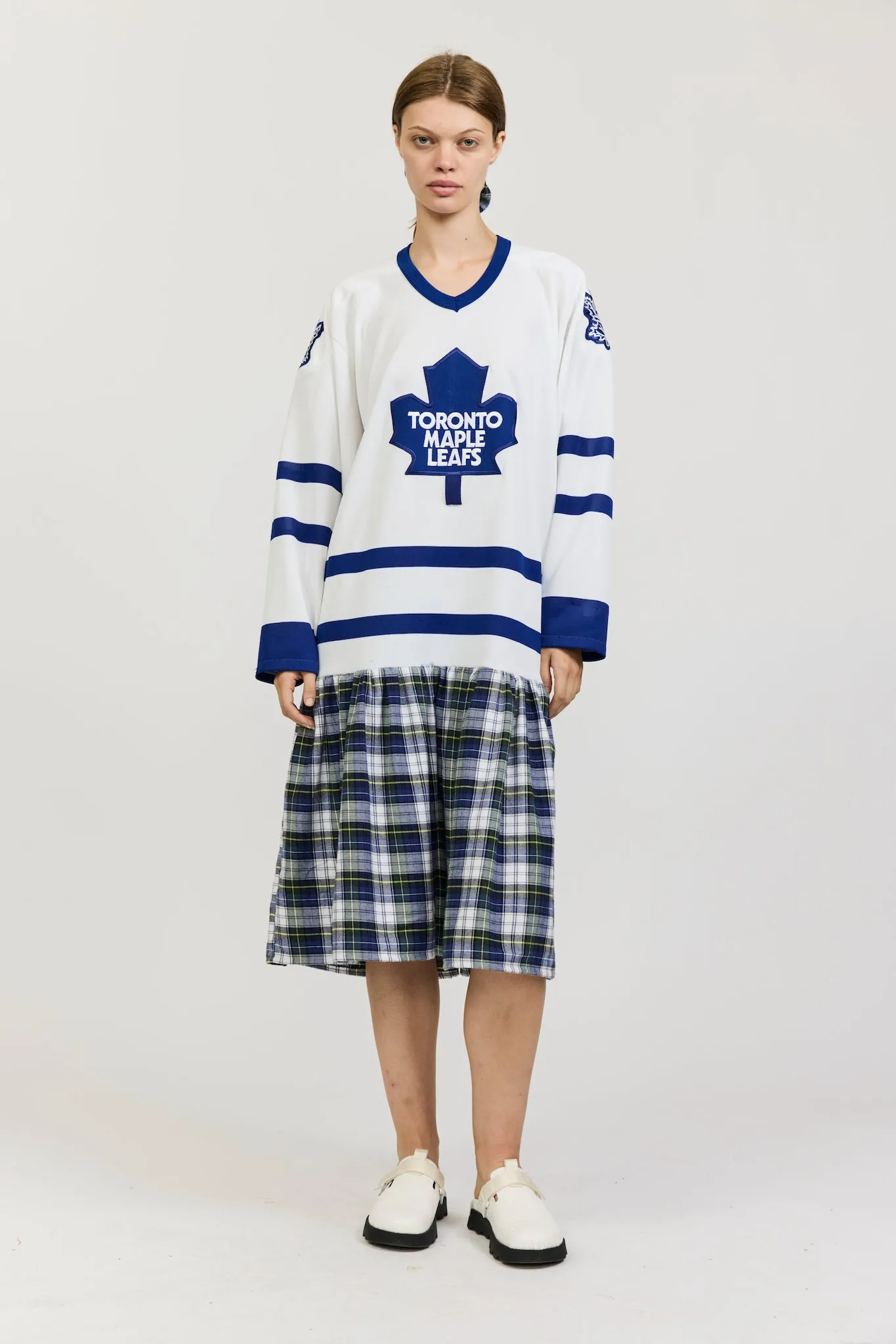    One-of-a-Kind Vintage Toronto Maple Leafs Jersey Dress      