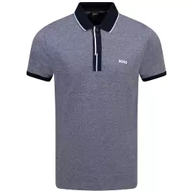 Paddy 3 Cotton Jersey Regular Fit Polo Dark Blue - W23