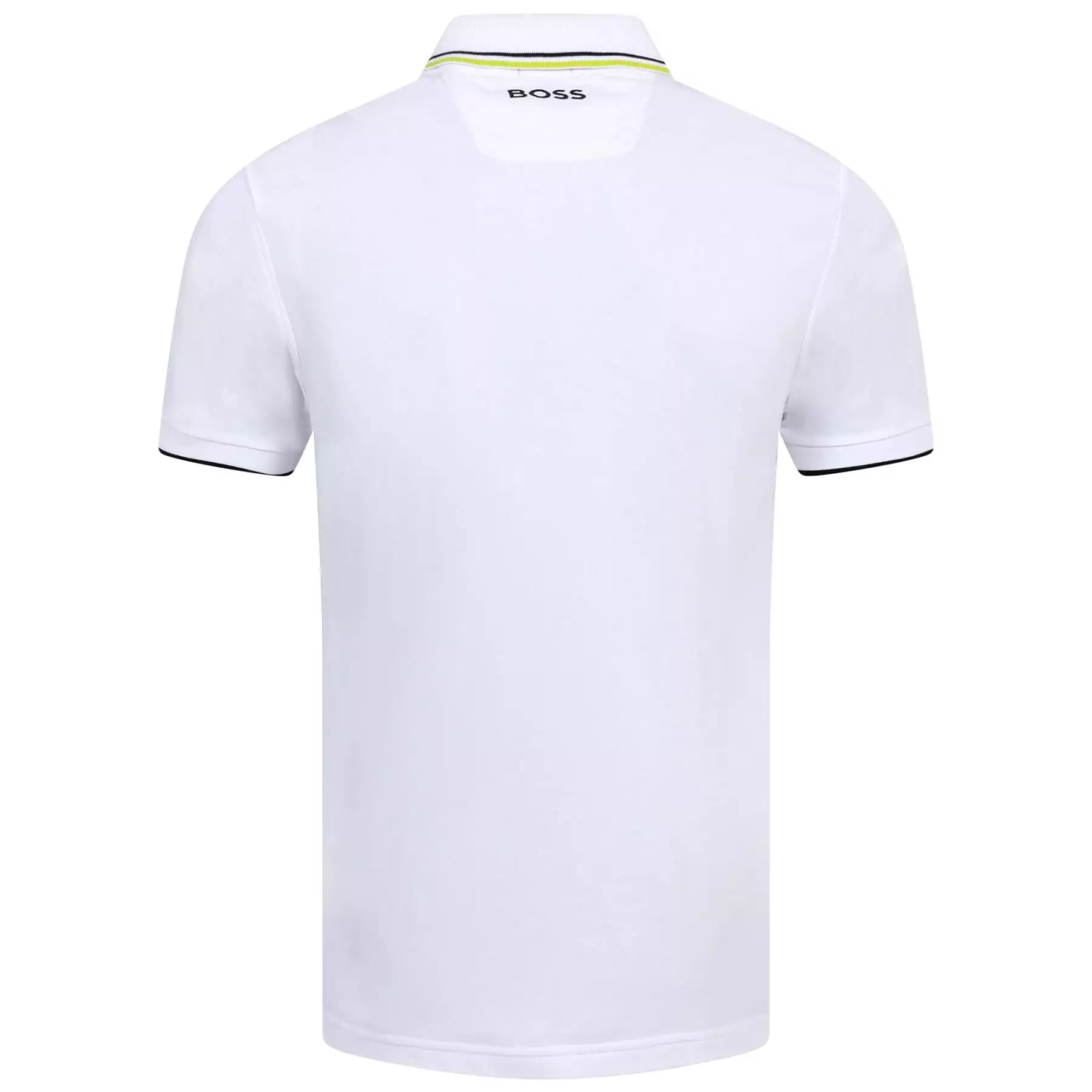 Paddy Pro Cotton Jersey Regular Fit Polo Natural White - W23