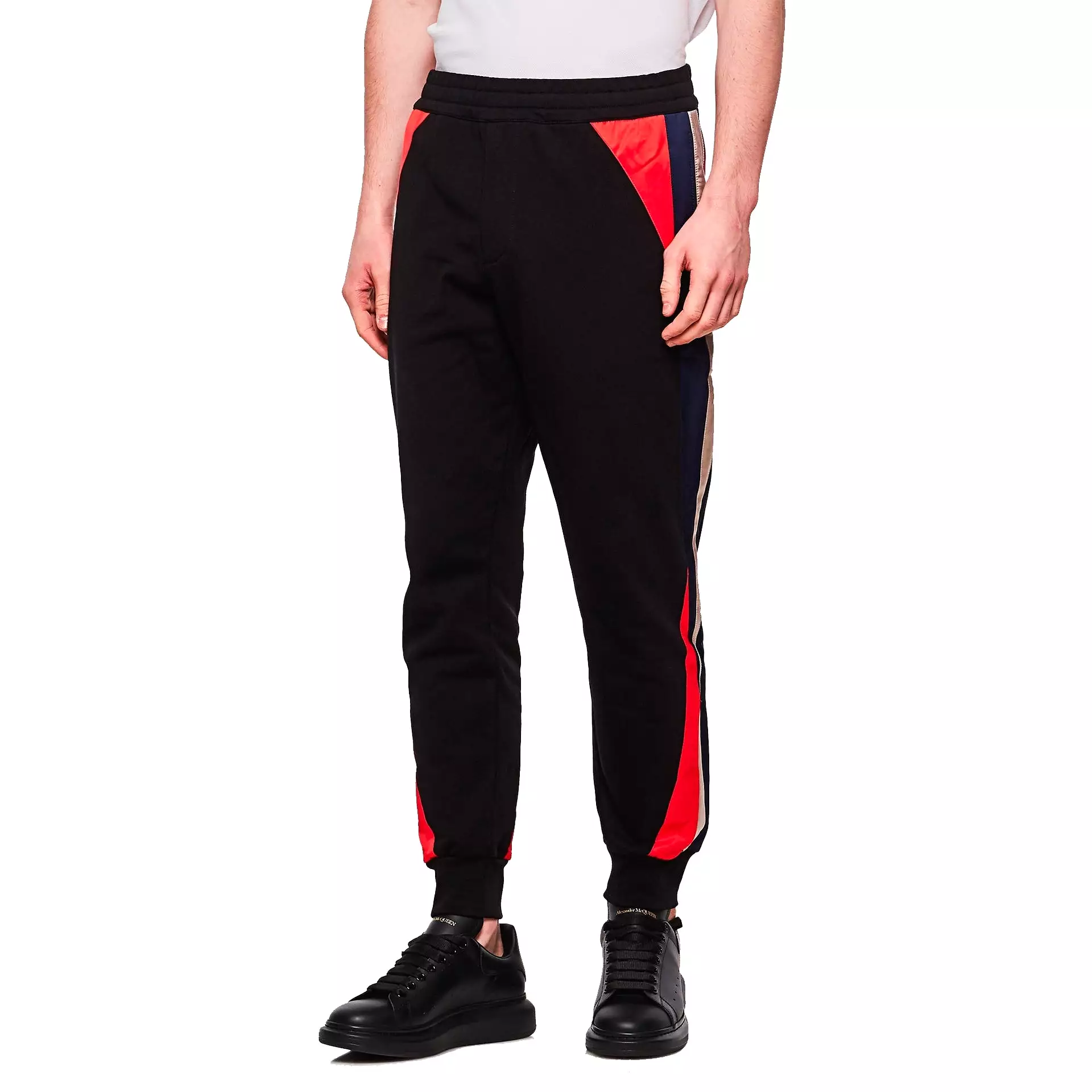 Pantaloni da jogging con patch logo Alexander Mcqueen