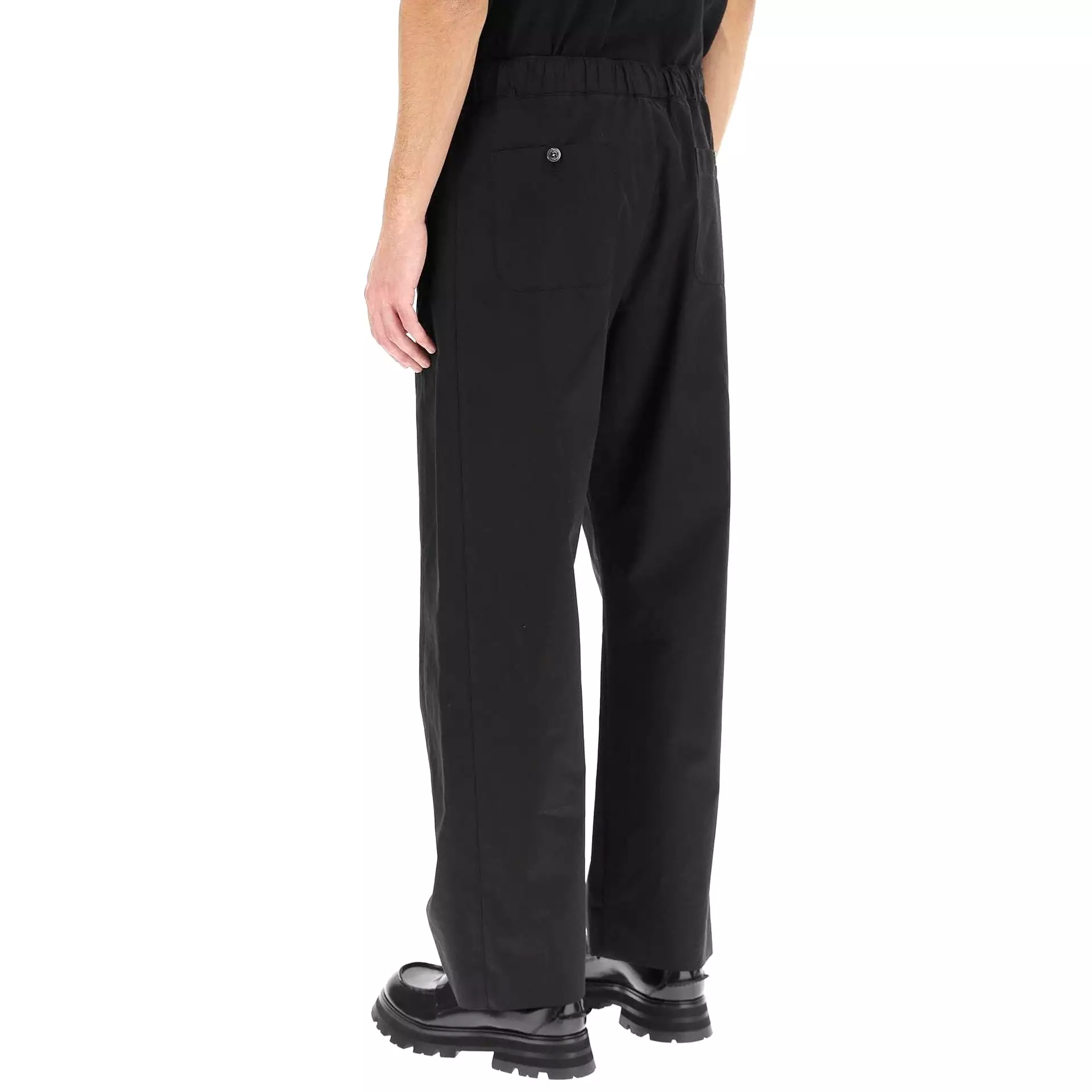 Pantaloni in cotone Alexander Mcqueen