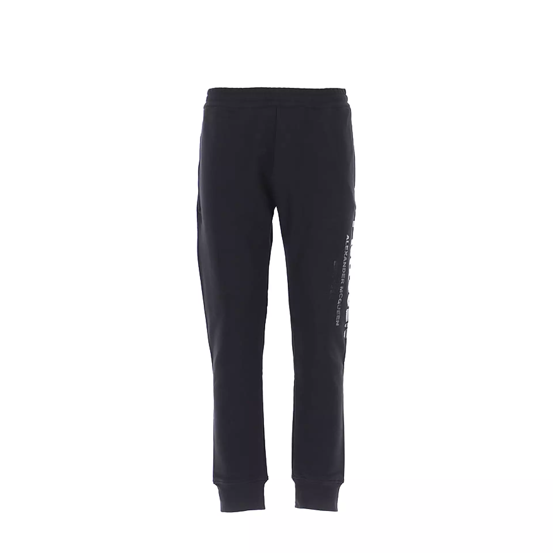 Pantaloni in cotone con logo Alexander Mcqueen