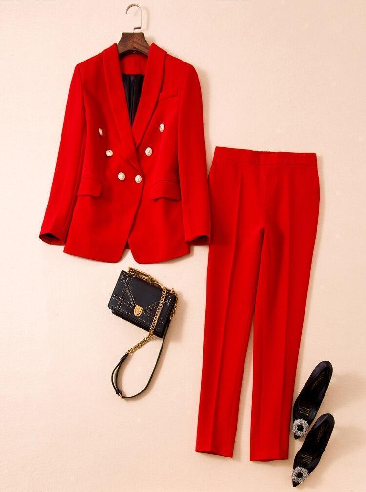 Pantsuit For Women - Business Style