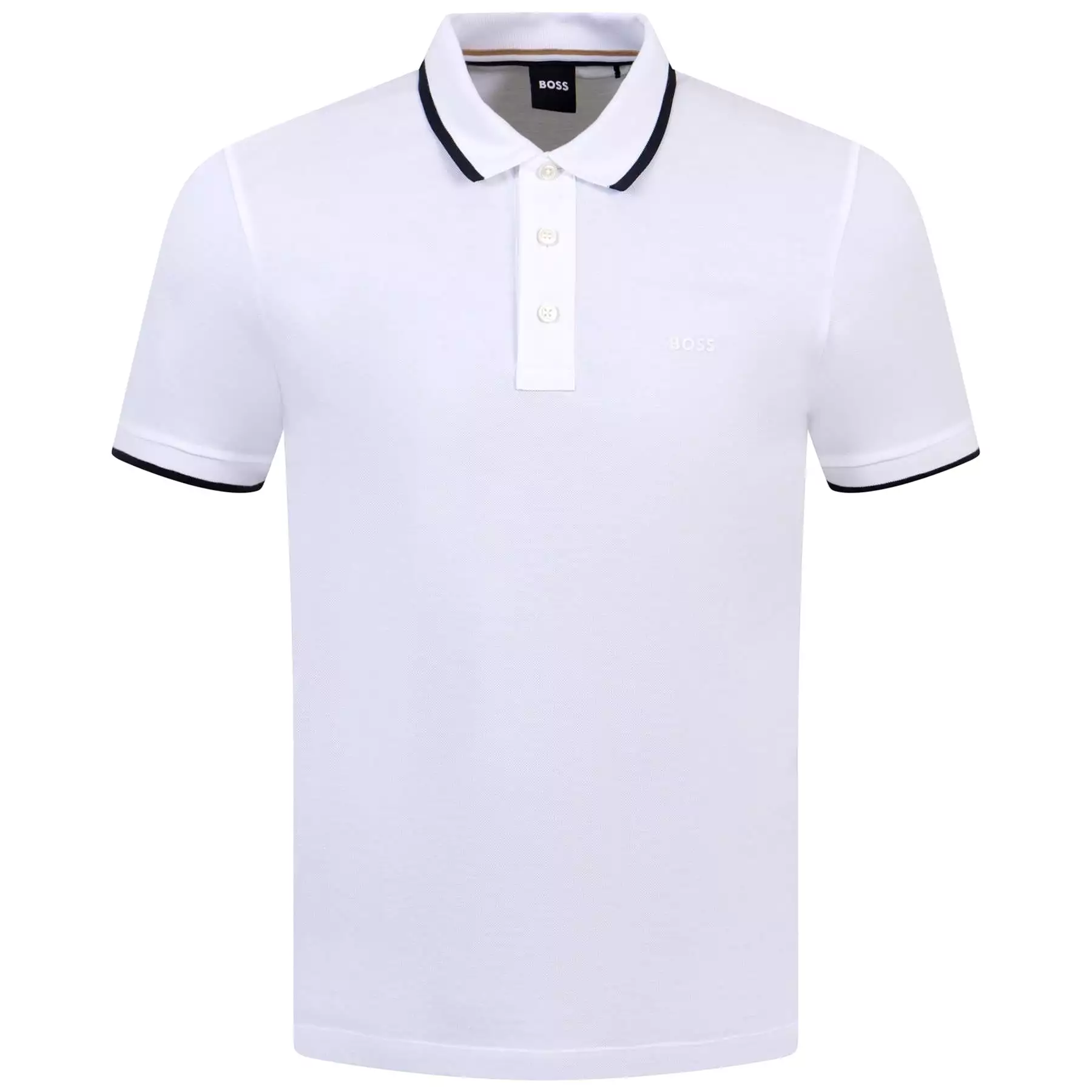 Parlay 190 Cotton Jersey Regular Fit Polo White - W23