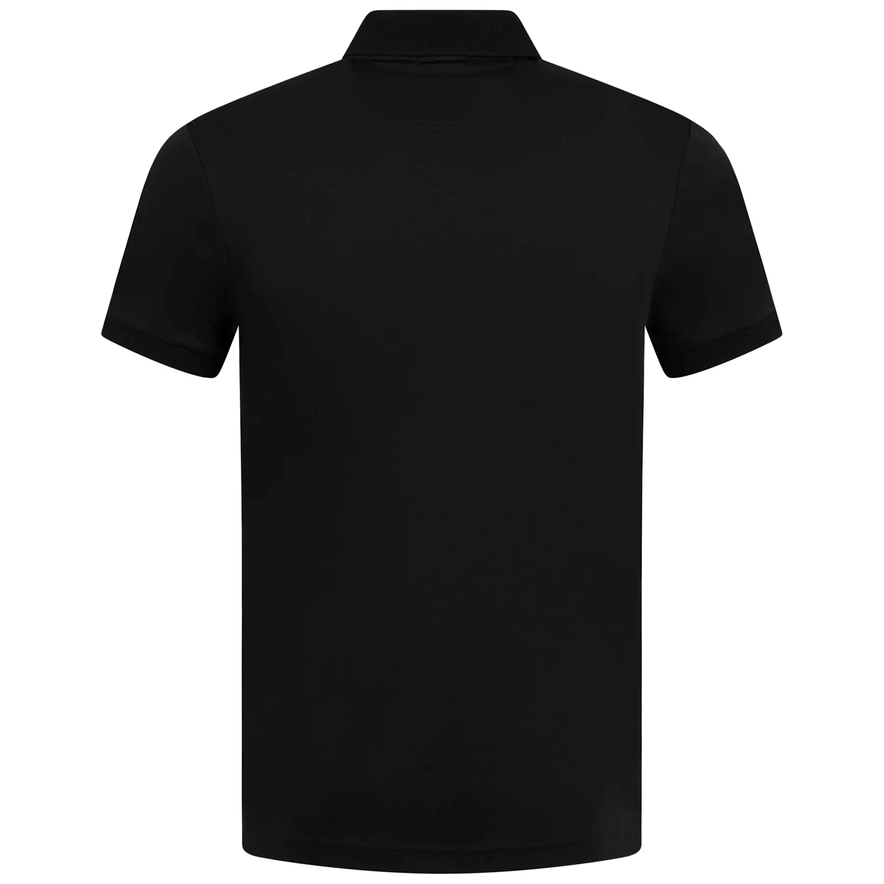 Paule Mirror Cotton Jersey Slim Fit Polo Black - W23