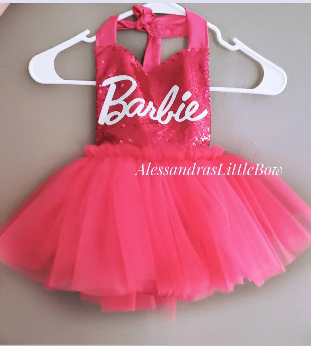 Pink Girl world tutu Romper