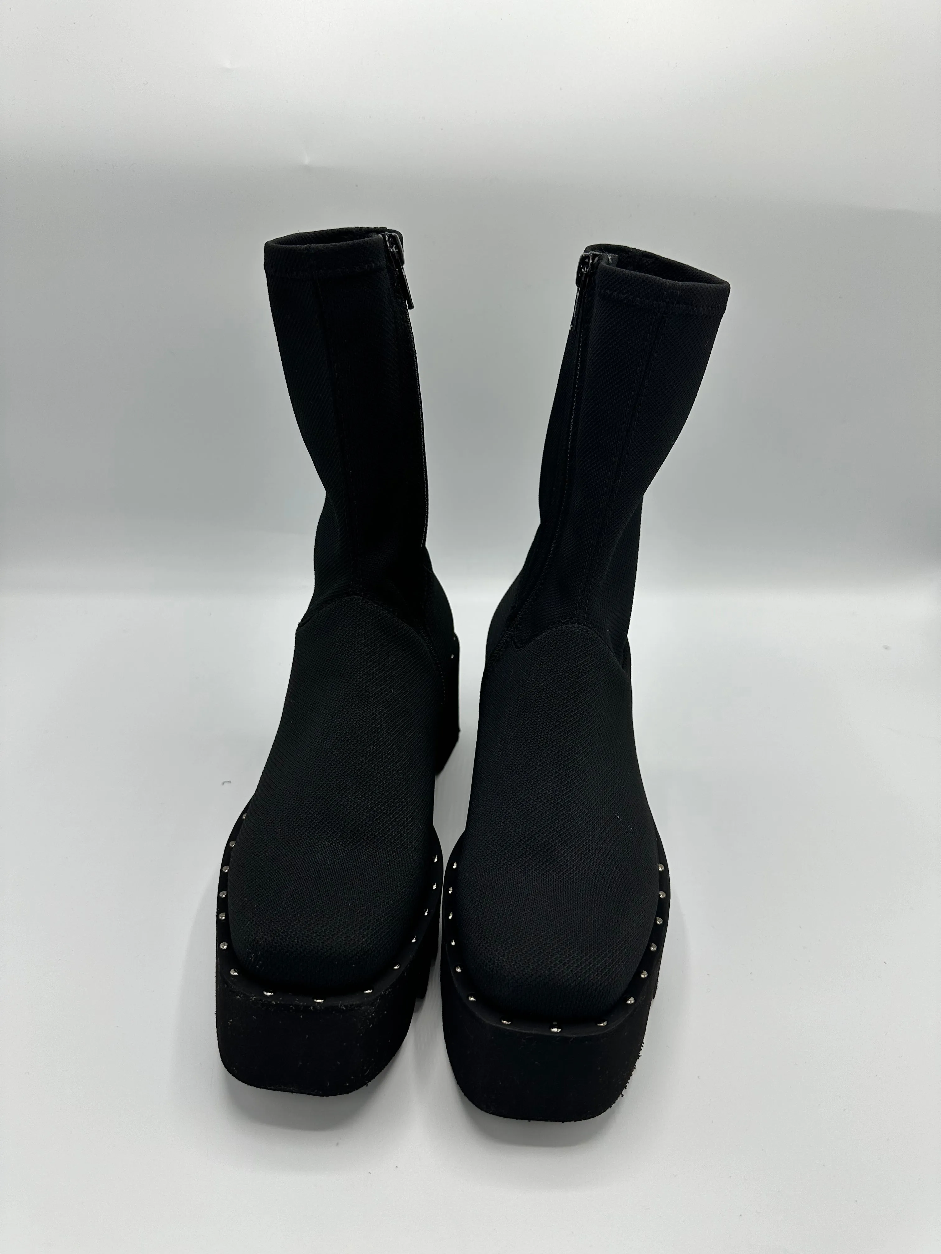 PLATFORM SOCK BOOT BLACK - MARCO MOREO