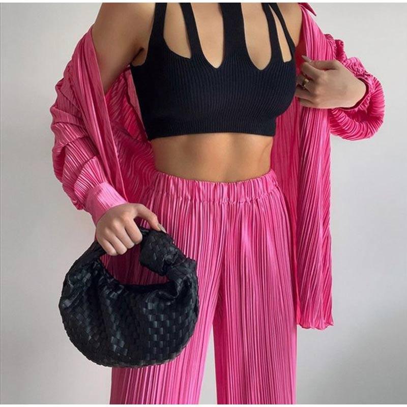 Pleated Oversized Pants