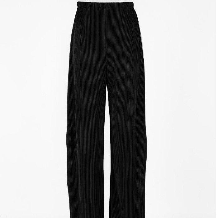 Pleated Oversized Pants