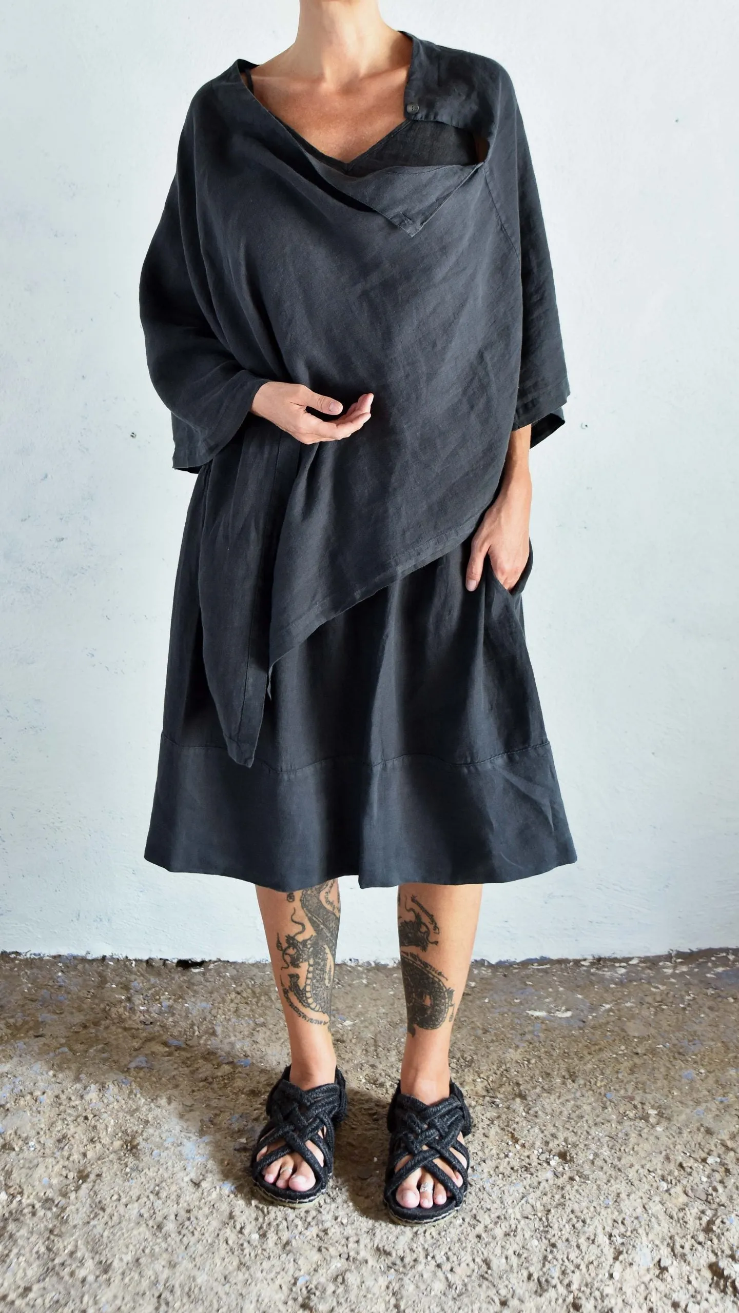 PONCHO / SKIRT - P002TP