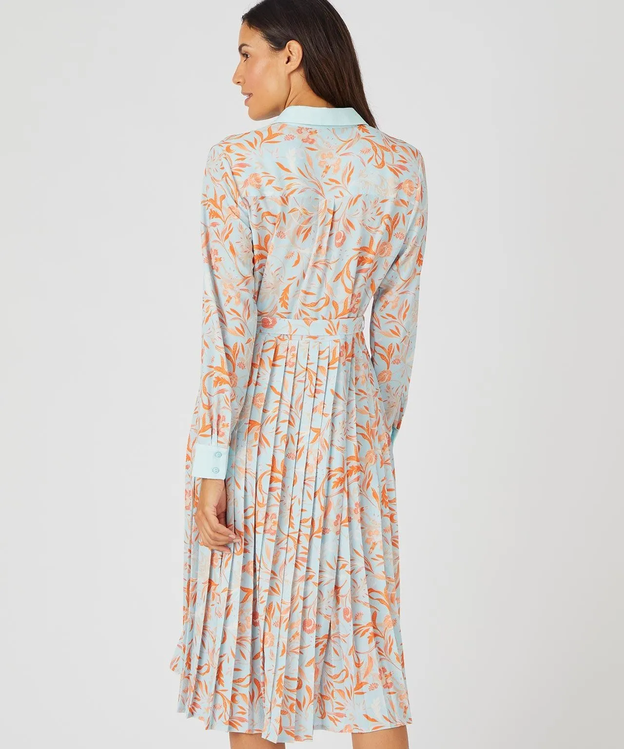 Printed Shirt Dress