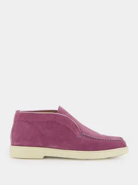 Purple Suede Desert Boot