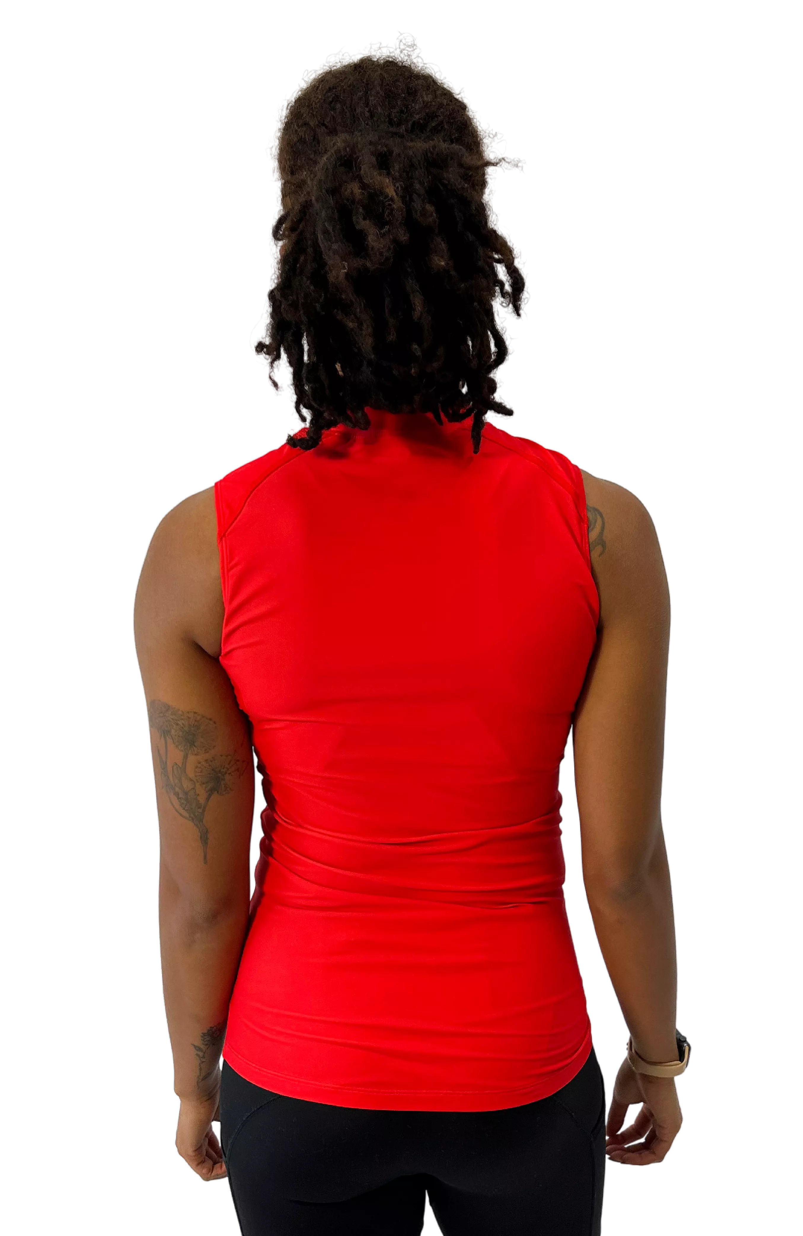 Red Sleeveless Base Layer