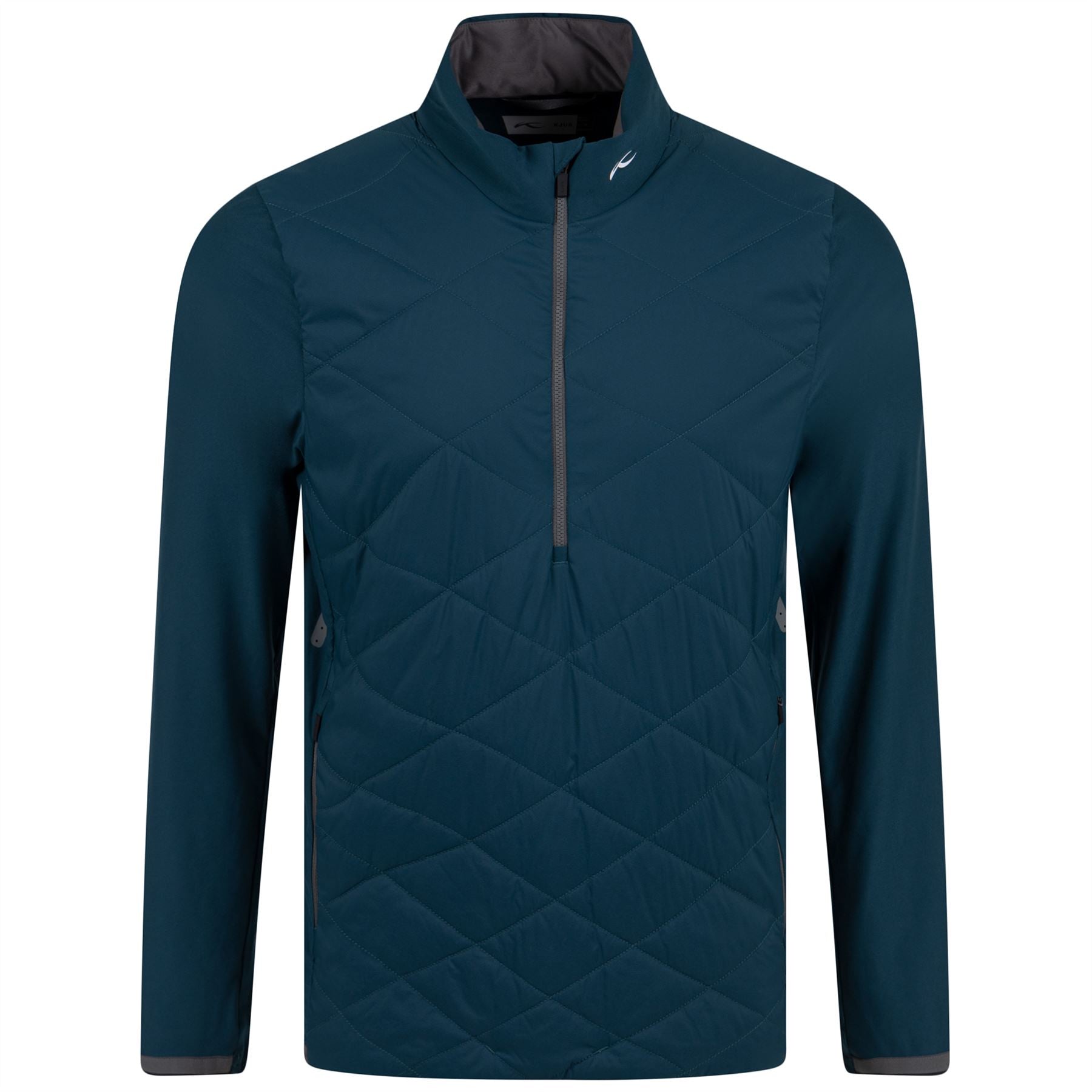 Release Half Zip Regular Fit Hybrid Jacket Petrol Blue - AW23