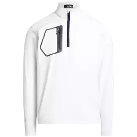 RLX Luxury Performance Jersey Mid Layer Pure White - AW23