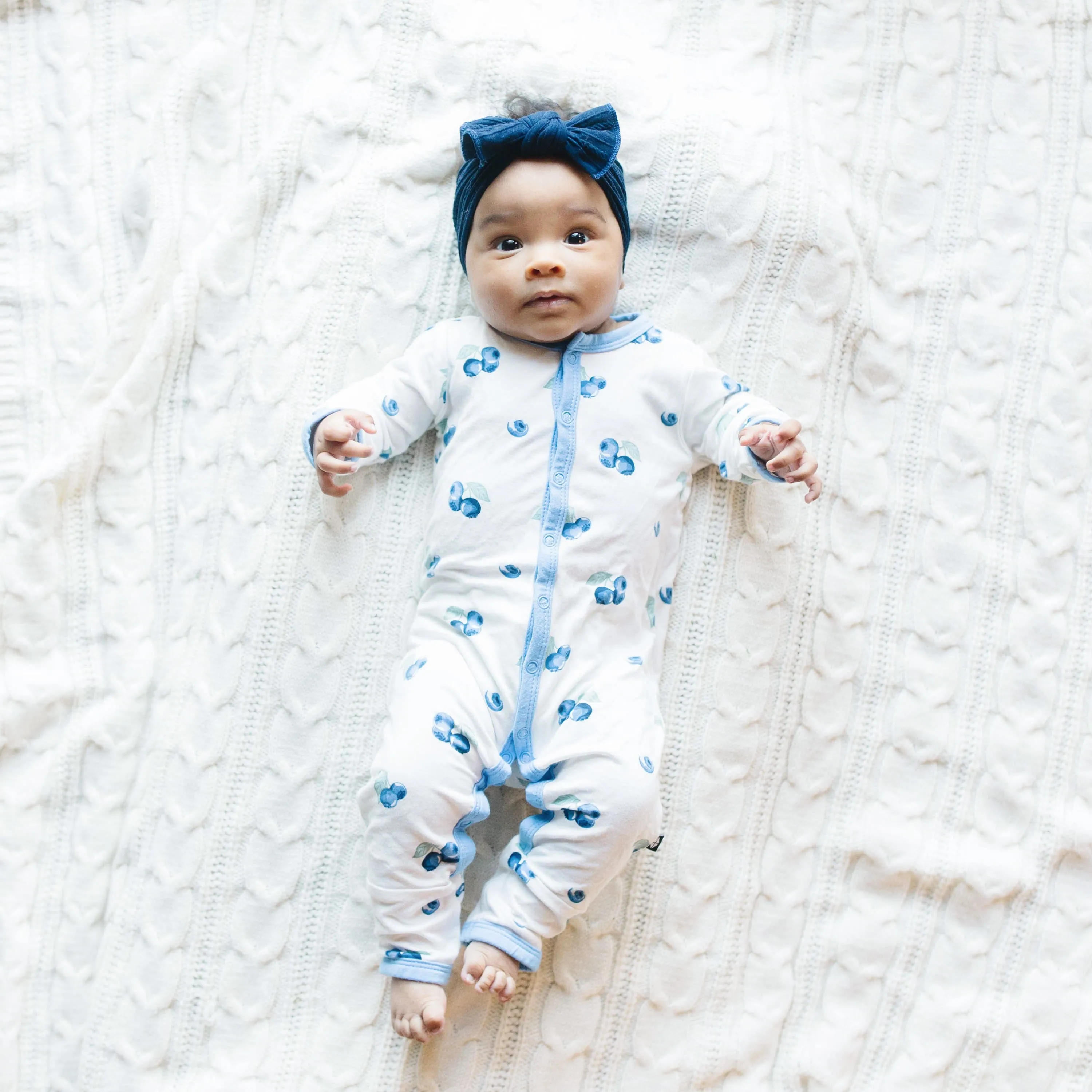 Romper in Blueberry