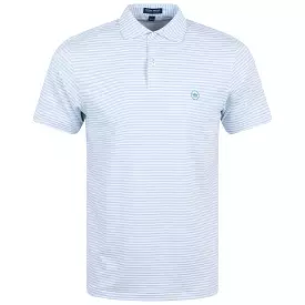 Sawyer Performance Jersey Tailored Fit Polo Cirrus Blue - AW23