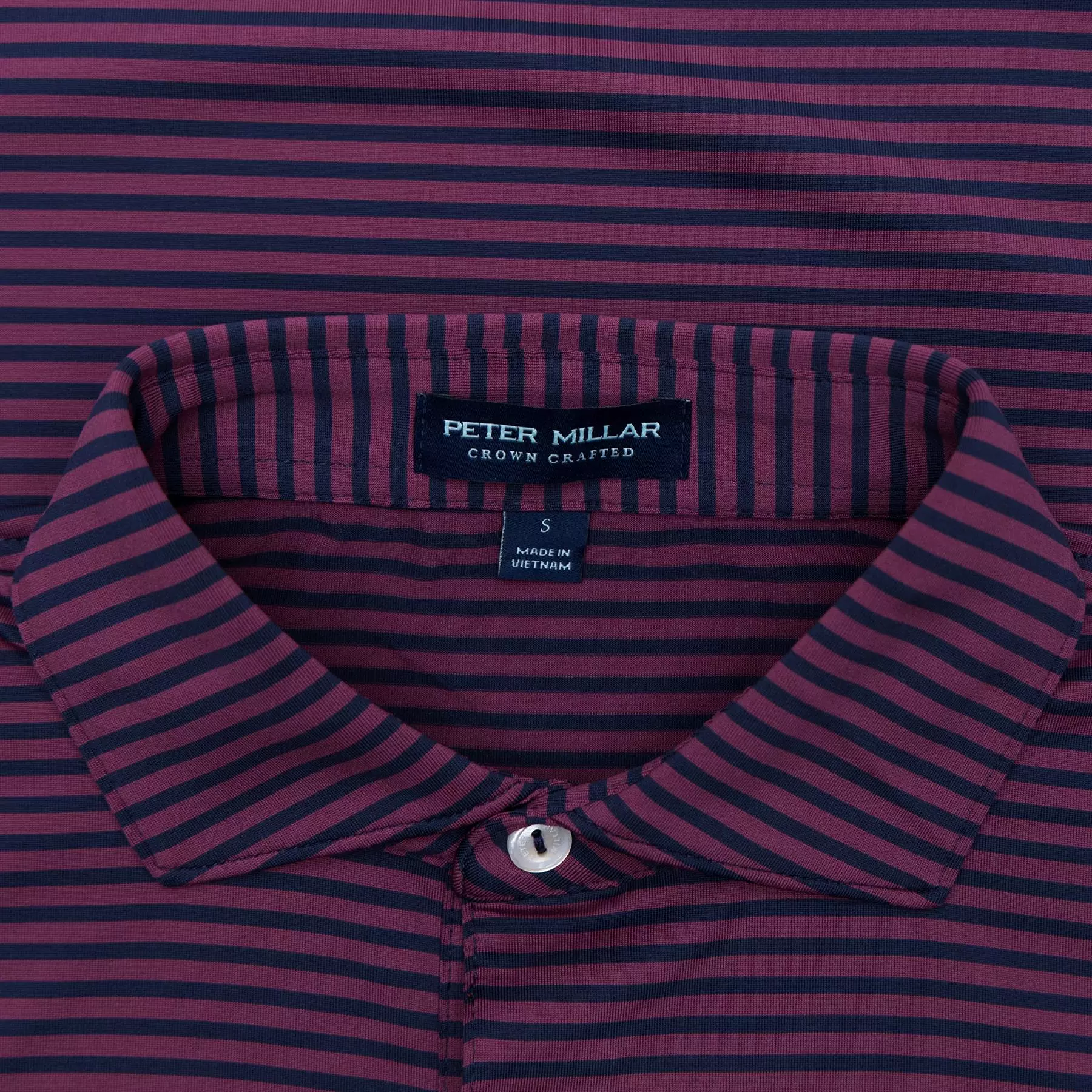 Sawyer Performance Jersey Tailored Fit Polo Navy - AW23