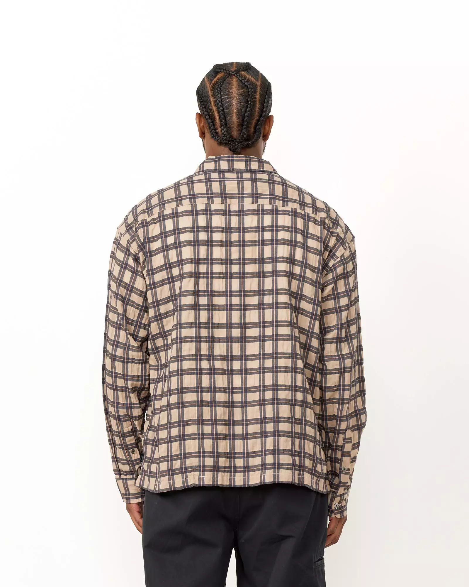 Sonoma Plaid Shirt in Tan