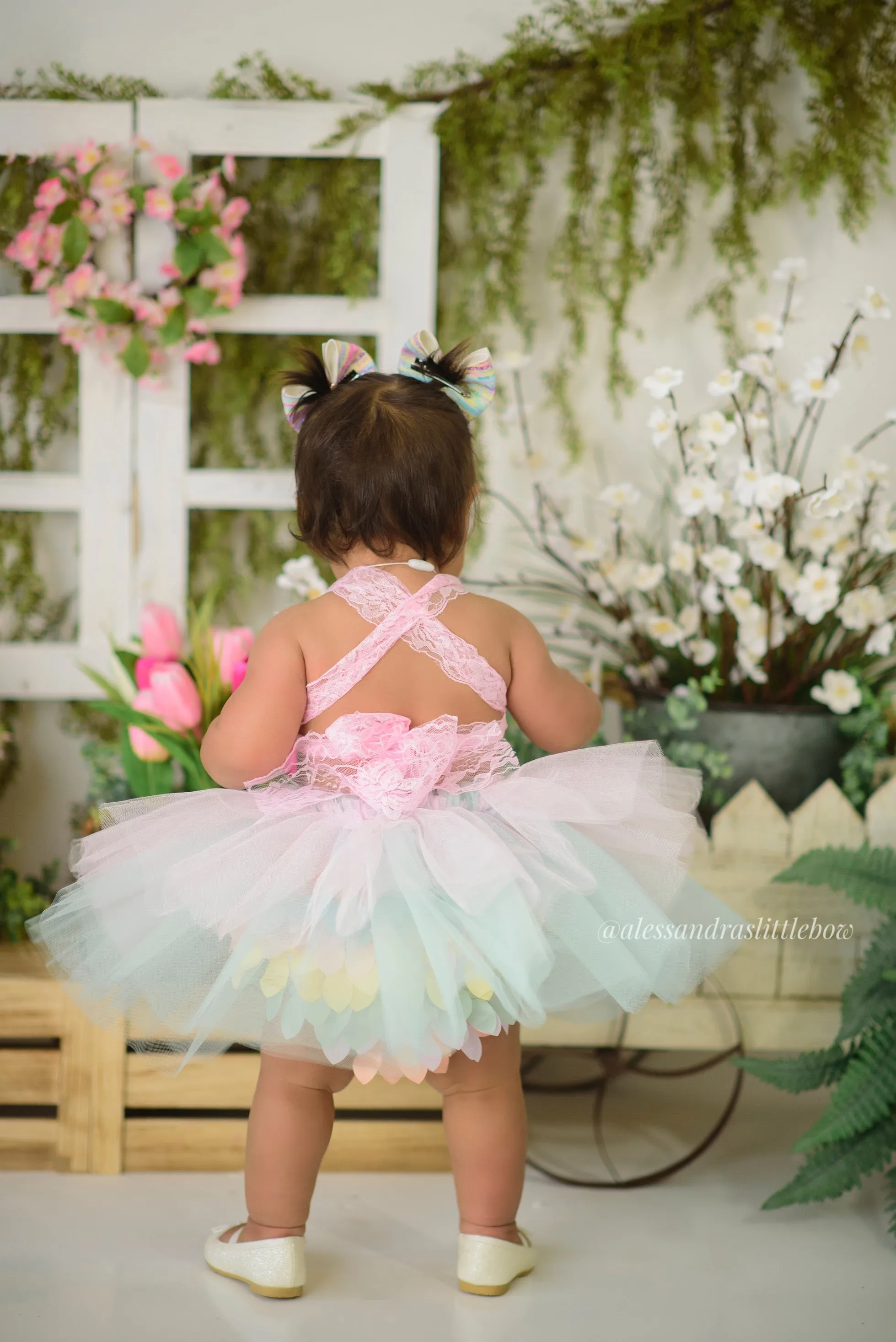 Spring Princess tutu Romper