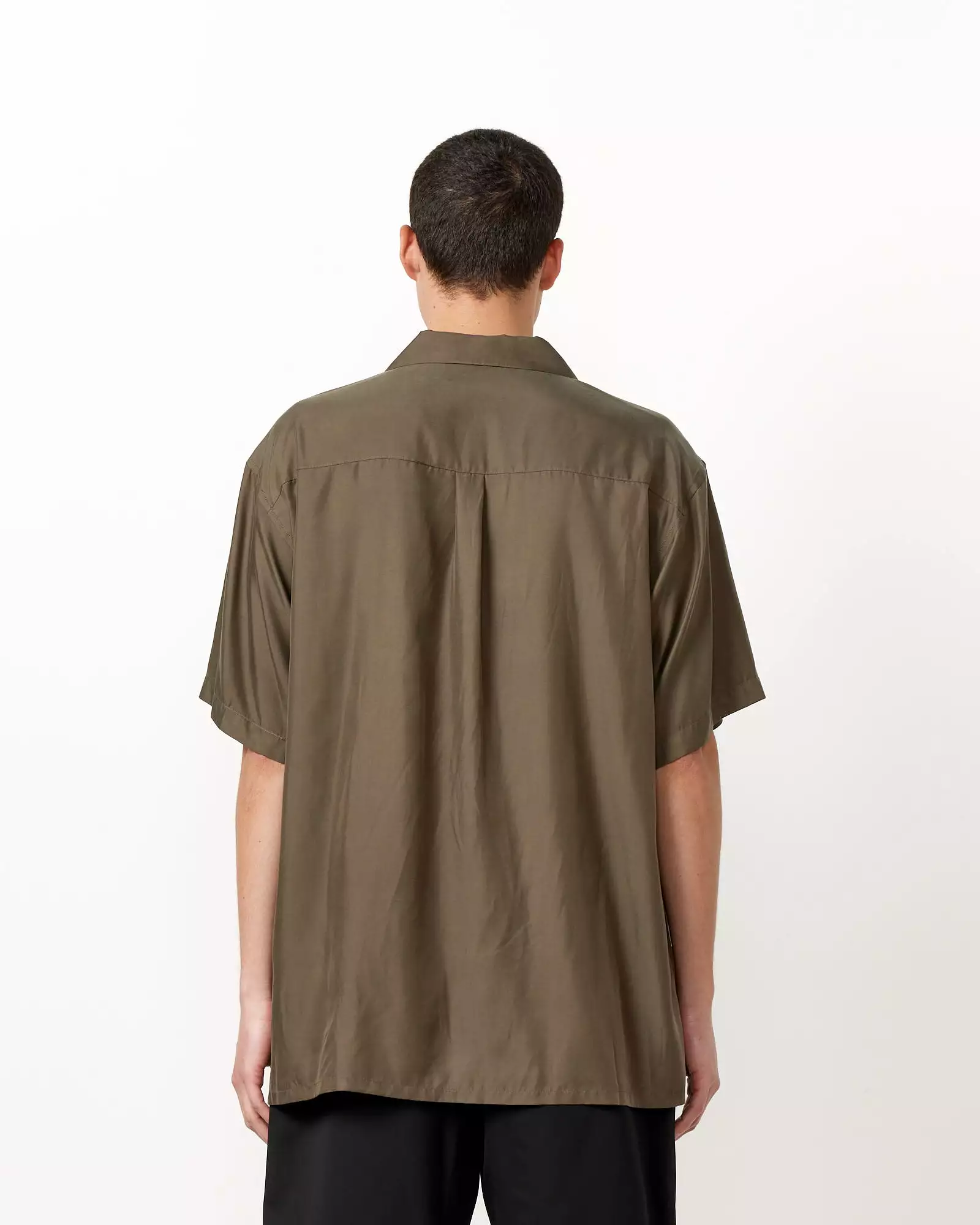 St. 834 Shirt in Grey Khaki