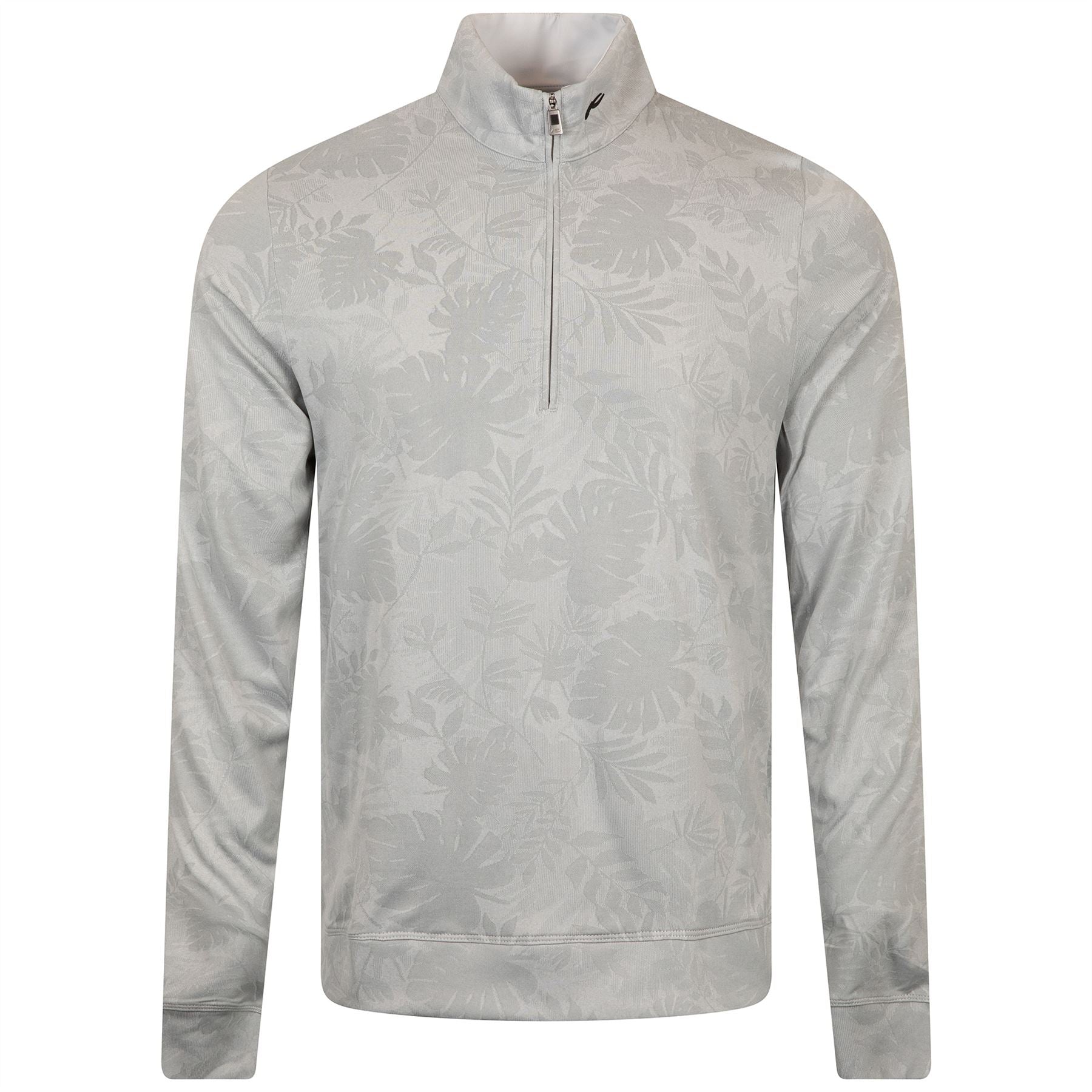 Stephen Half Zip Jacket White/Alloy - SS24