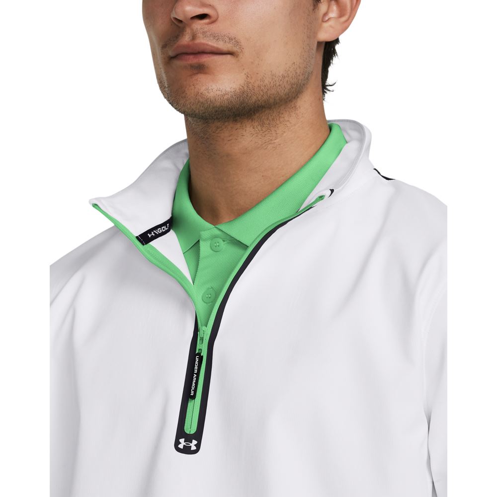 Storm Windstrike Half Zip Lightweight Jacket White - SS24