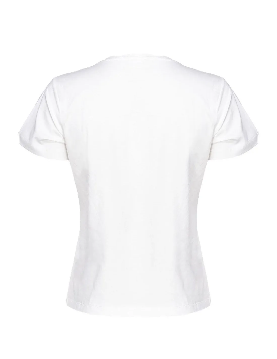 T-shirt Pinko donna 100535A1R7 Quentin bianca