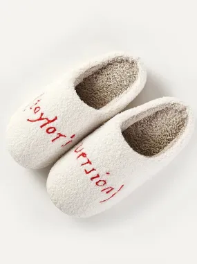 Taylor's Version Slippers