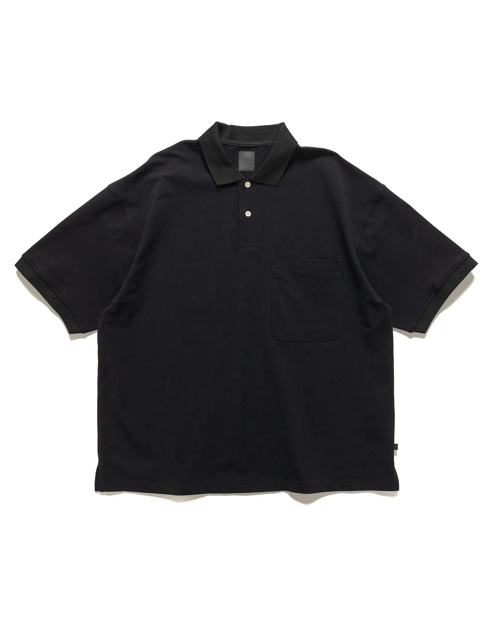 Tech Polo Shirts S/S Black