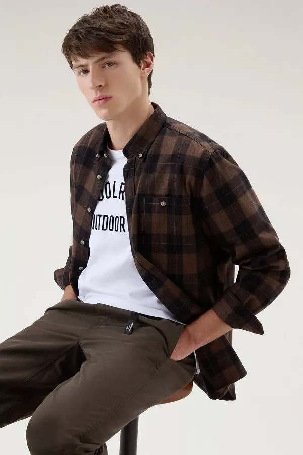 Traditional Flannel Check Shirt