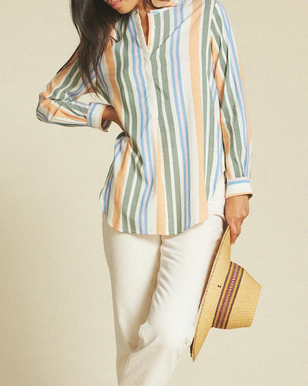 Trovata Tori Tunic, Antibbes Stripe