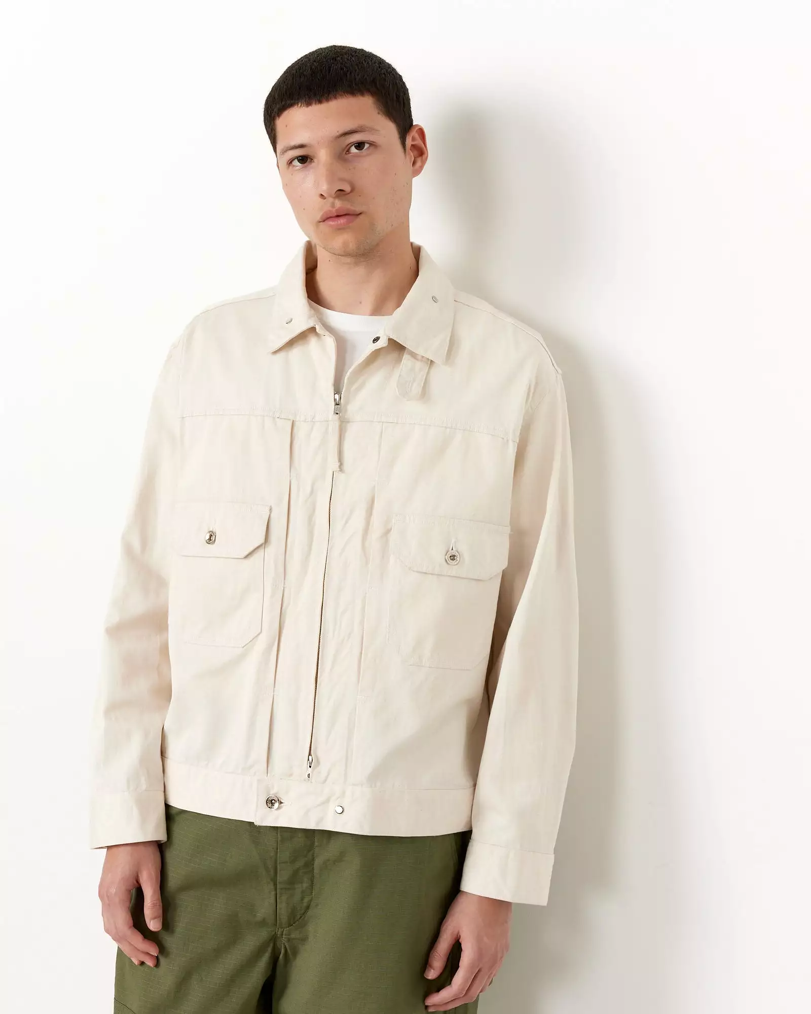 Trucker Jacket in Natural