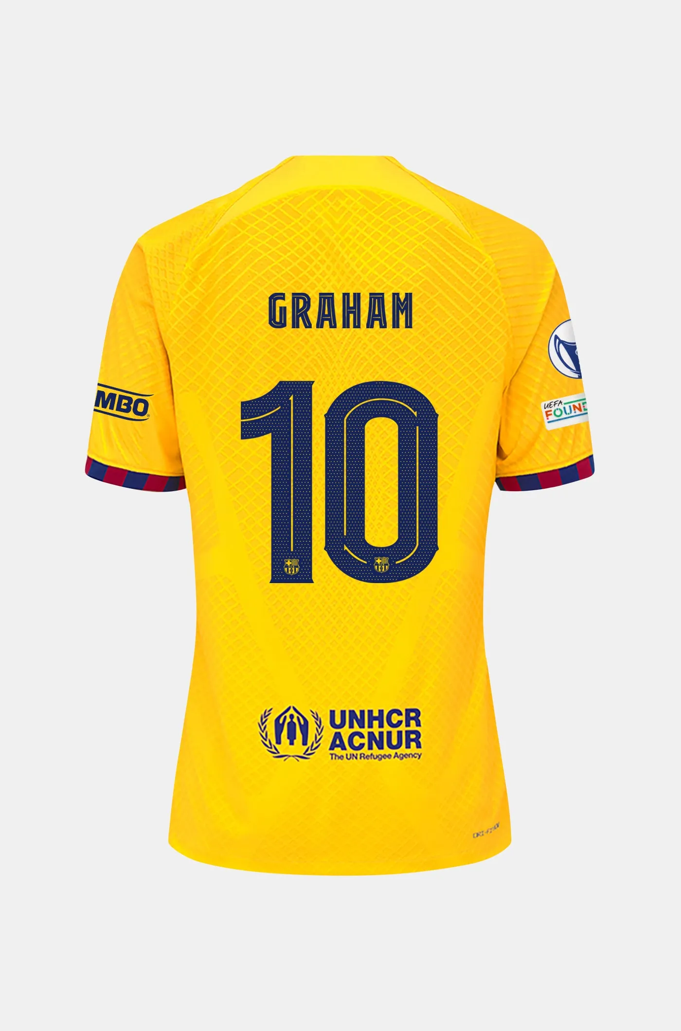 UWCL FC Barcelona fourth shirt 23/24 Player's Edition - GRAHAM