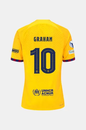 UWCL FC Barcelona fourth shirt 23/24 Player's Edition - GRAHAM