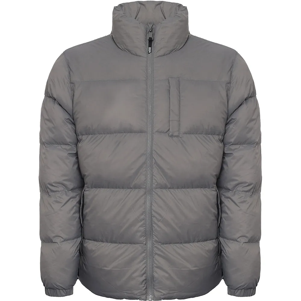 Vans Men's Puffer Jacket in Light Grey