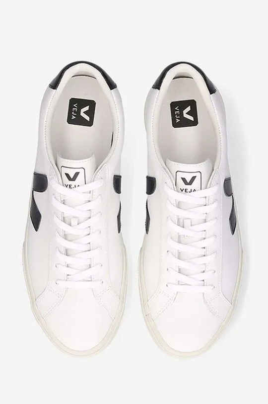 Veja leather sneakers Esplar Logo Leather white color EO0200005