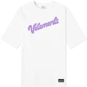 VETEMENTS Sweet Logo T-ShirtWhite